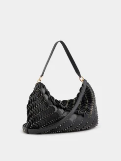 Store black PACO BAG IN LEATHER Les Sacs Paco En Cuir