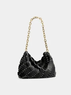 Cheap Black Paco clutch Bag Les Sacs Paco En Cuir | Sacs Porté Épaule