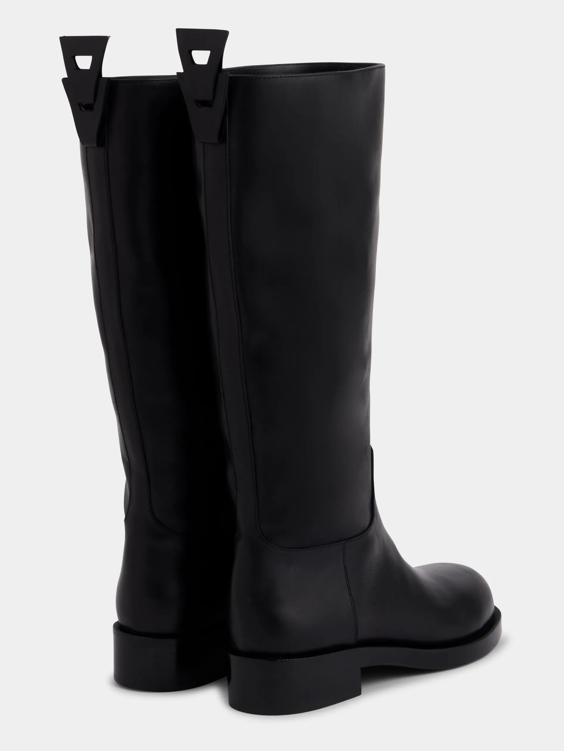Cheap BOTTES EN CUIR LISSE Chaussures