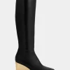 Store Bottes hautes à talon or Sélection De Soirée | Chaussures