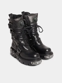 Sale BOTTES x NEW ROCK NOIRES Chaussures