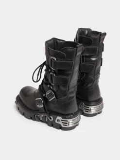 Sale BOTTES x NEW ROCK NOIRES Chaussures