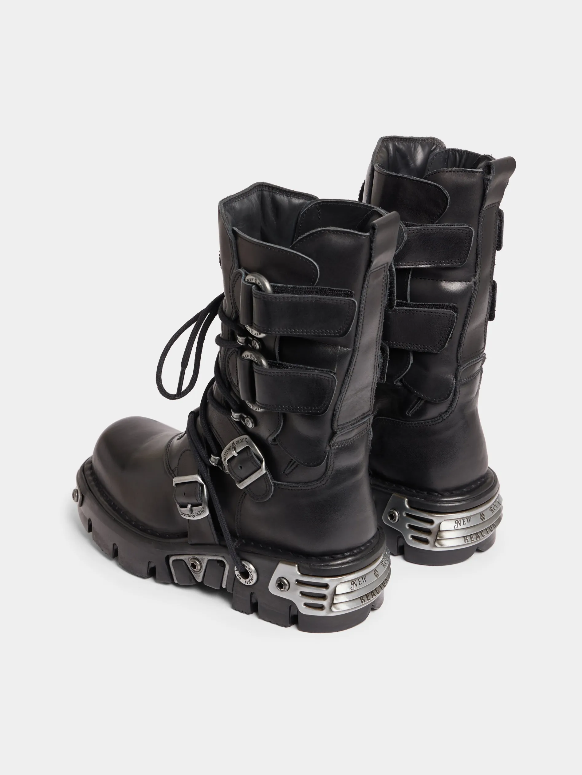 Sale BOTTES x NEW ROCK NOIRES Chaussures