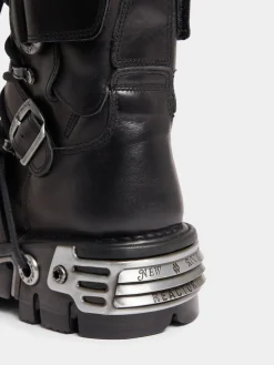 Sale BOTTES x NEW ROCK NOIRES Chaussures