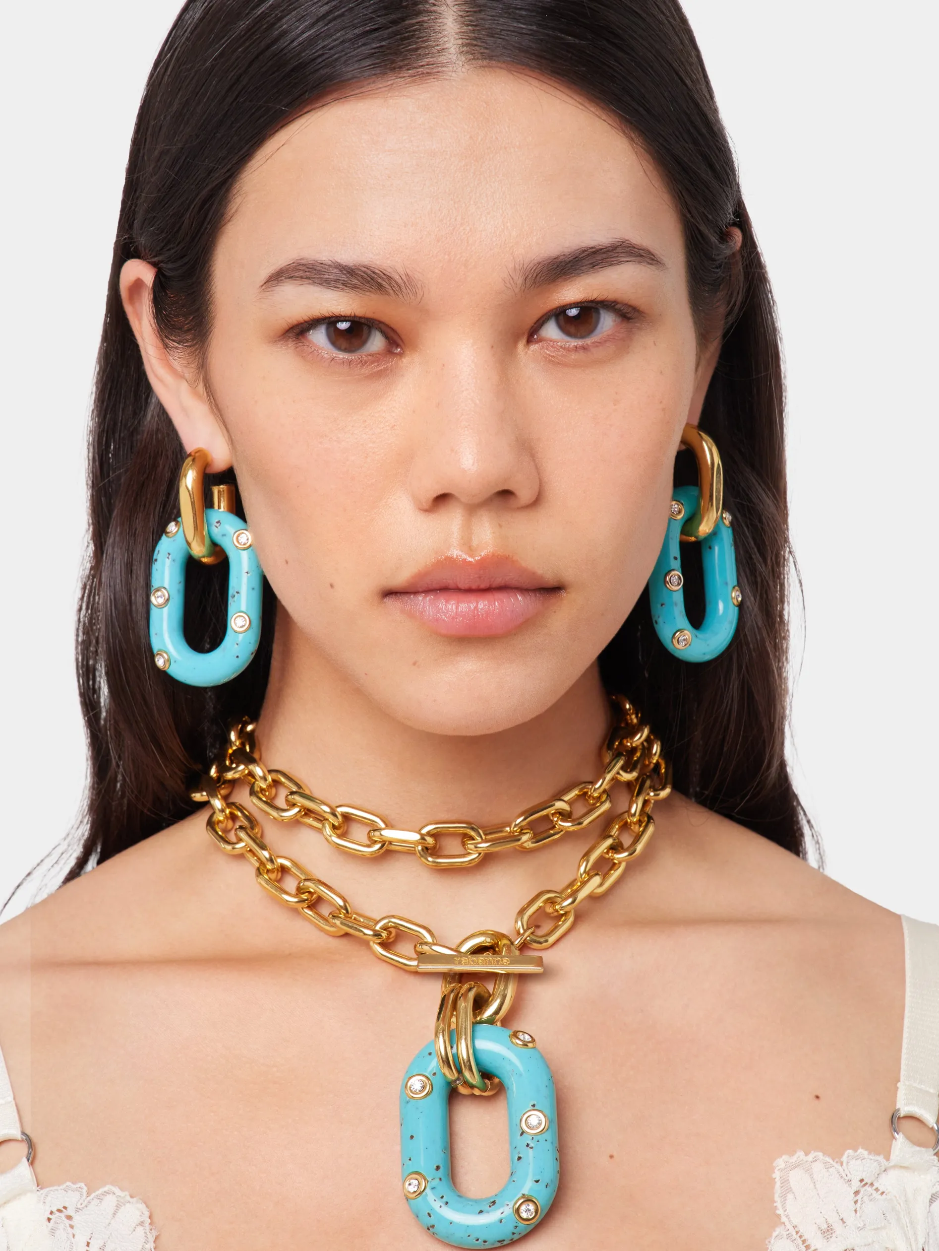 Discount BOUCLE D'OREILLES XL LINK OVERSIZE PALM SPRINGS Sélection De Soirée | Petits Cadeaux