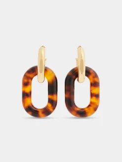 Fashion BOUCLES D'OREILLE XL LINK OVERSIZE TARTARUGA Petits Cadeaux | Boucles D'Oreilles