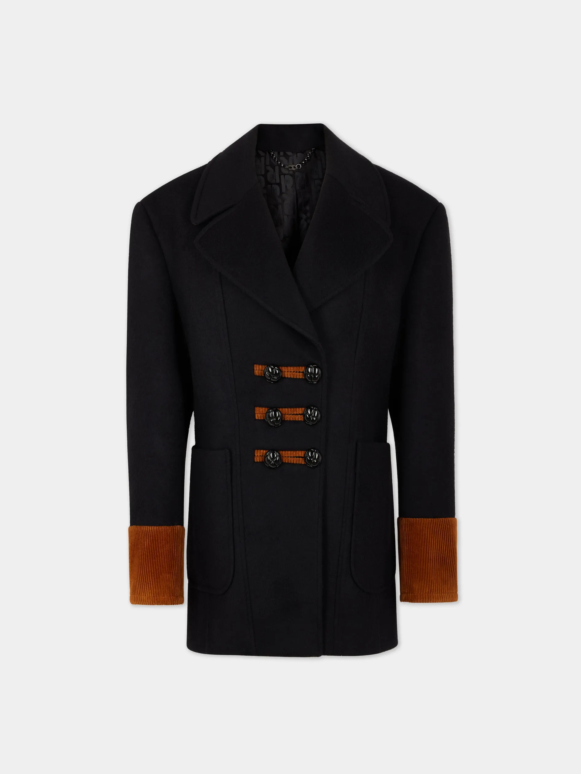 Cheap Caban en drap de laine Vestes