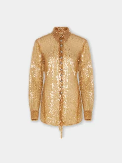 Cheap CHEMISE BRODÉE Hauts
