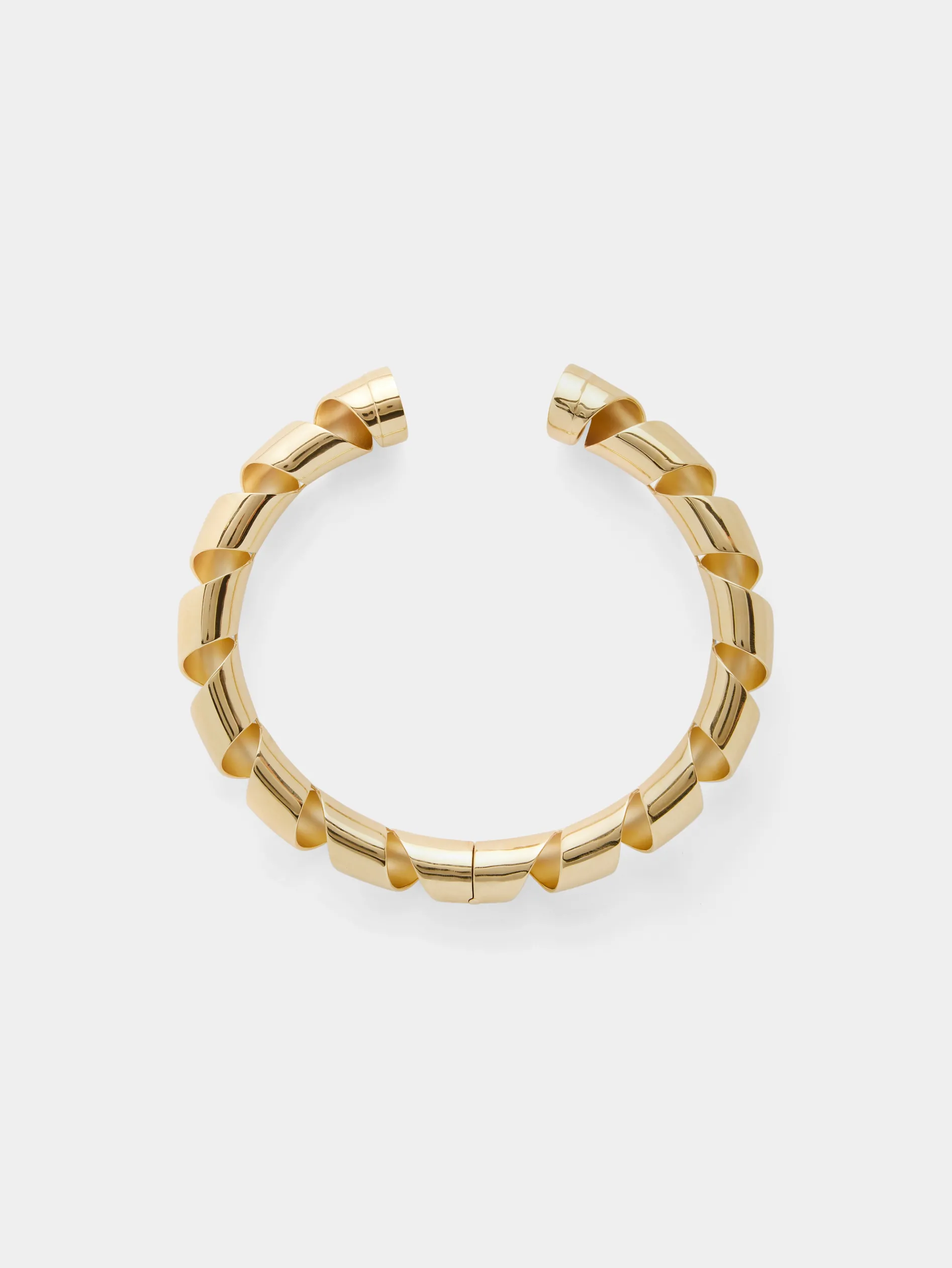 Online Choker XL Link Twist Colliers