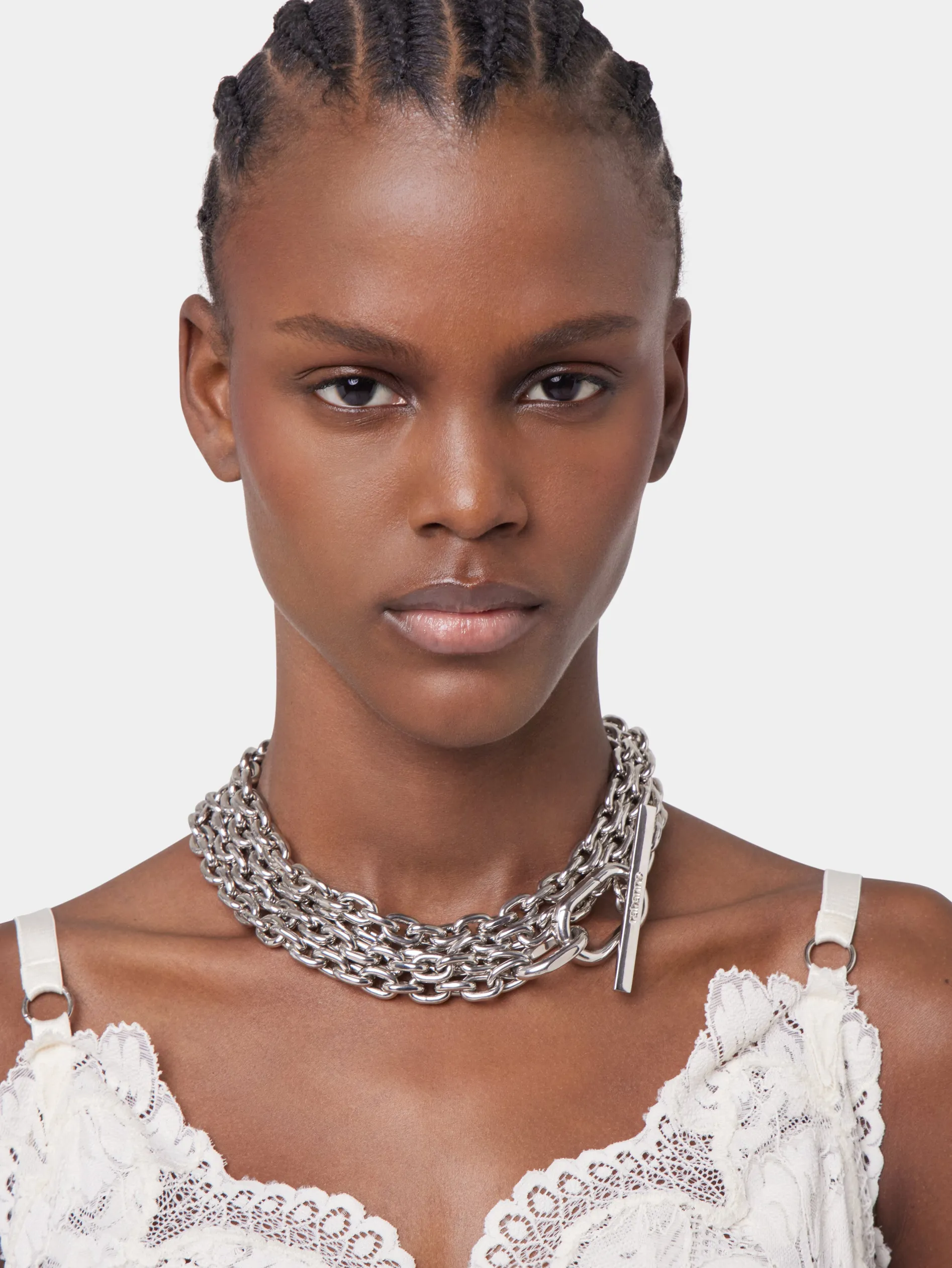 Cheap COLLIER ARGENTÉ XS LINK Colliers