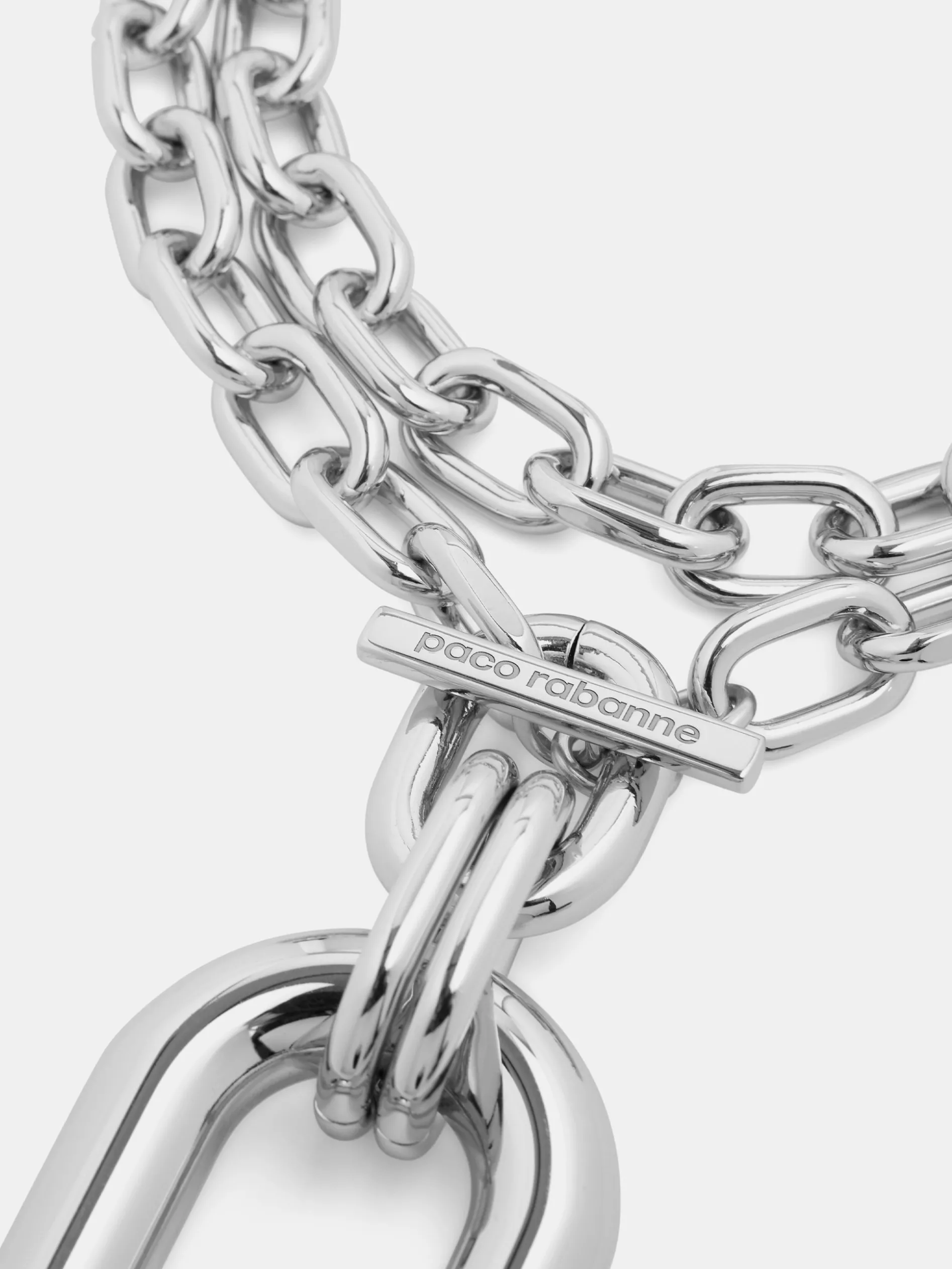 Best Sale Collier double XL Link à pendentif argent Sélection De Soirée | Colliers