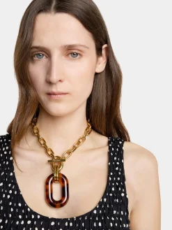 Cheap COLLIER XL LINK TARTARUGA Colliers