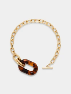 Cheap COLLIER XL LINK TARTARUGA Colliers
