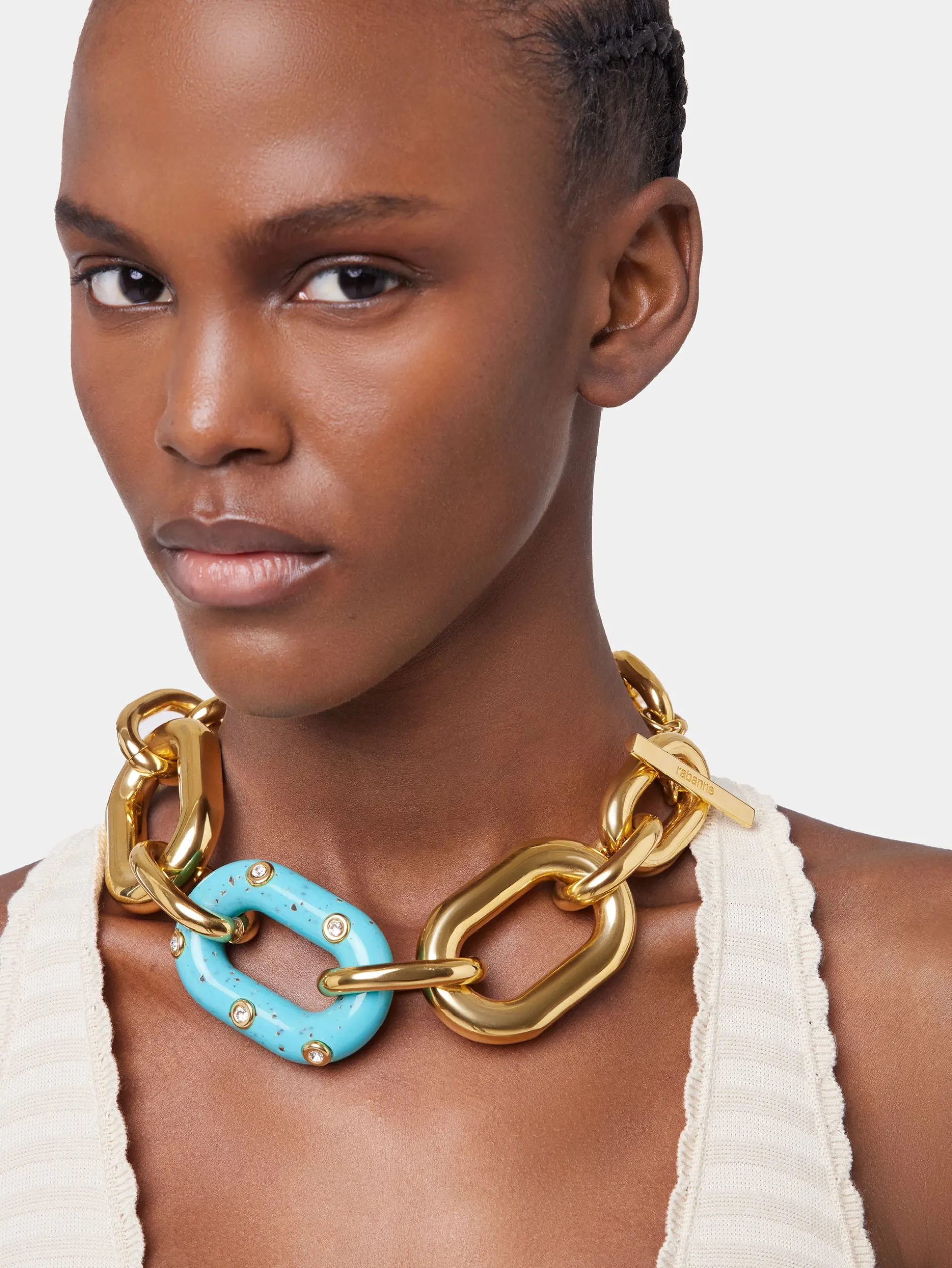 Hot COLLIER XL LINK OVERSIZE PALM SPRINGS Colliers
