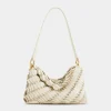 Discount CREAM PACO SHOULDER CLUTCH IN CALFSKIN LEATHER Les Sacs Paco En Cuir | Sacs Porté Épaule