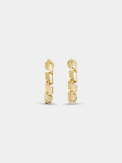 Flash Sale Créoles XL Link Twist Boucles D'Oreilles