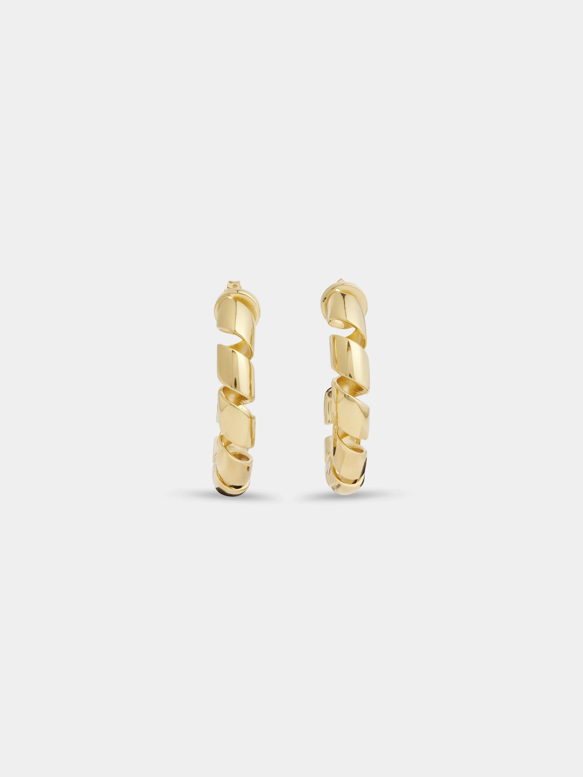 Flash Sale Créoles XL Link Twist Boucles D'Oreilles