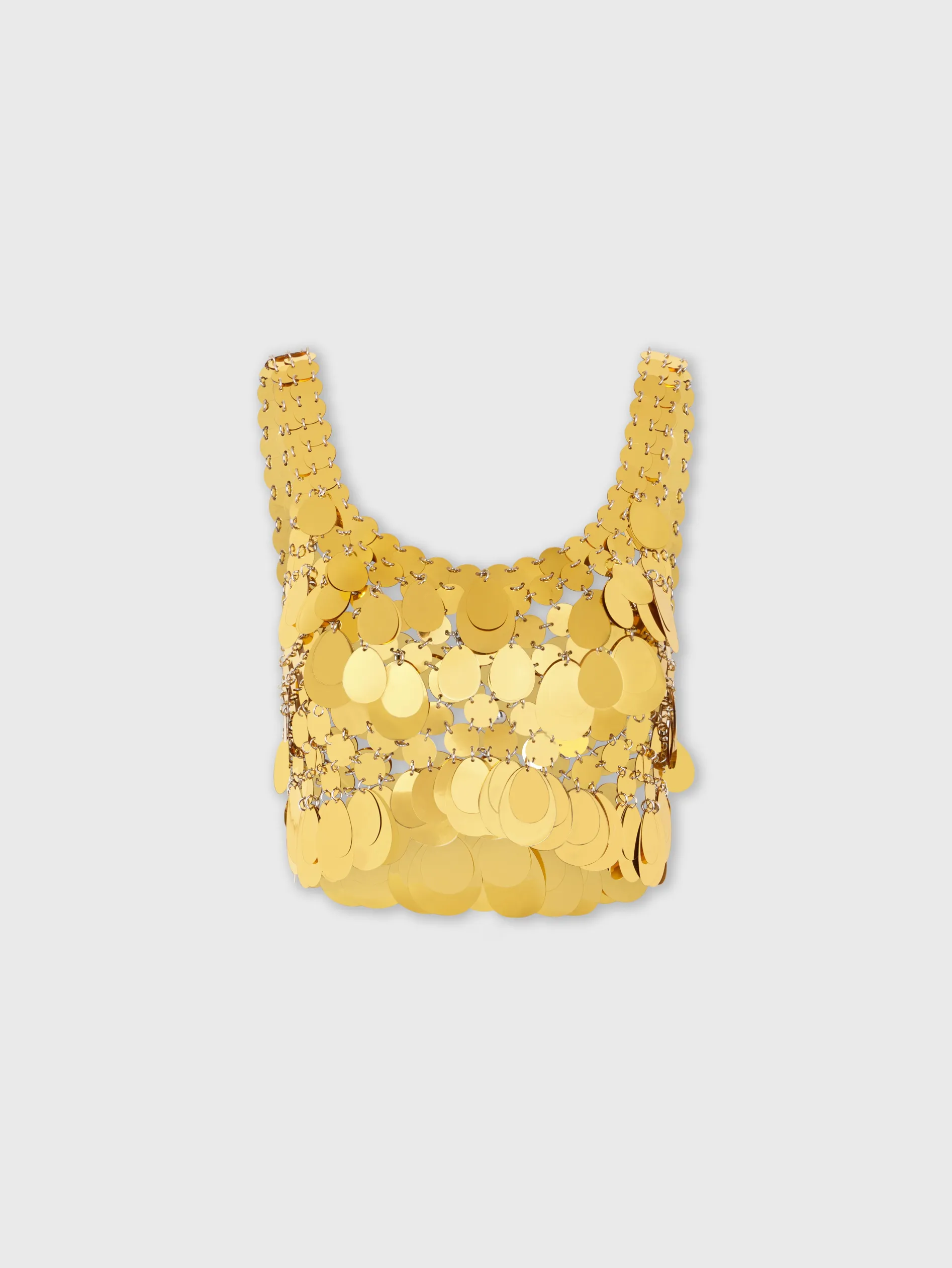 Online Haut assemblé à pastilles sparkle dorées Hauts