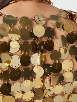 Best Sale Haut en pastilles sparkle dorées Sélection De Soirée | Hauts