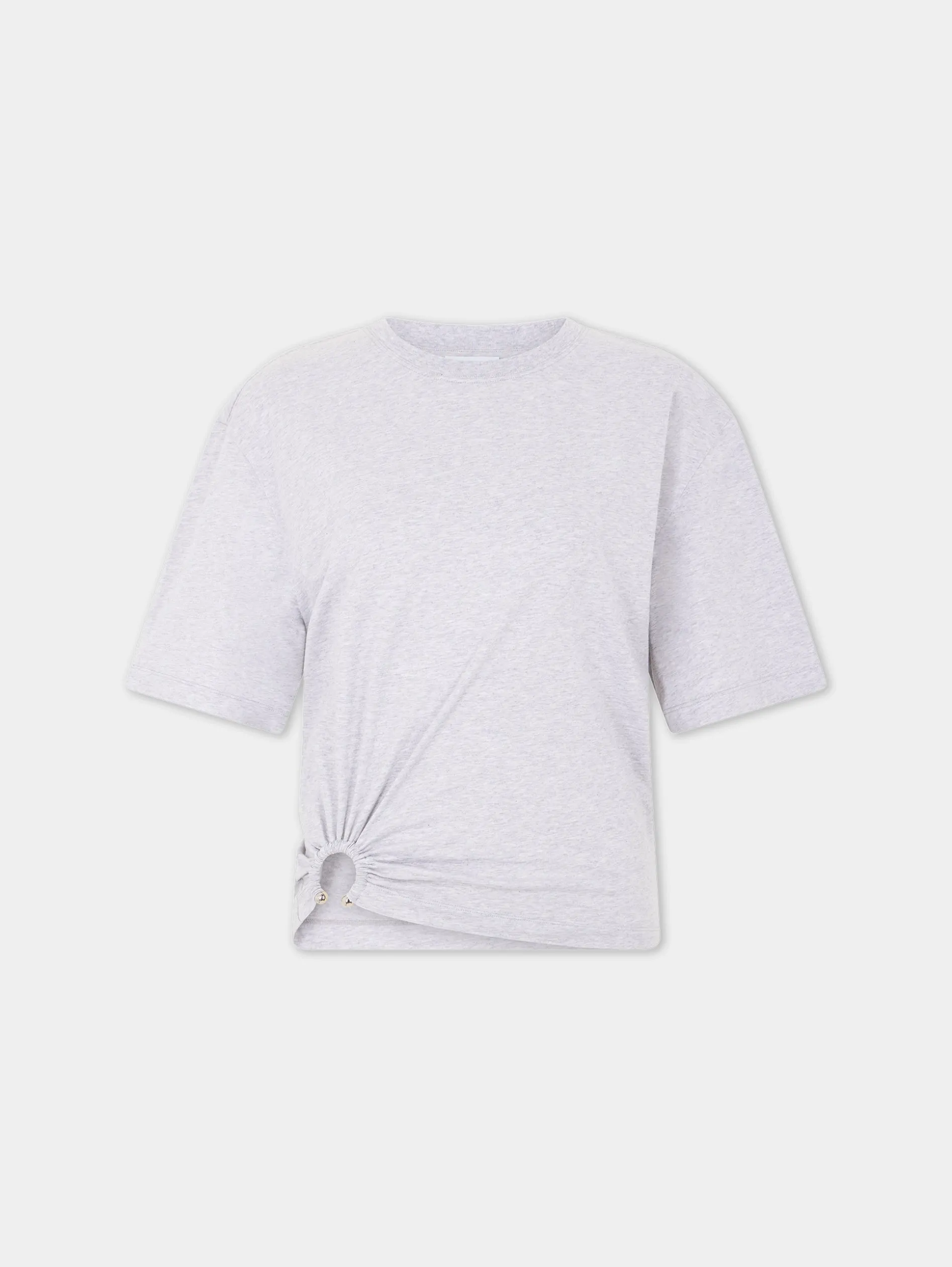 New Haut gris avec piercing Petits Cadeaux | Hauts