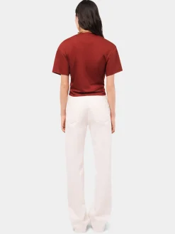 Shop Jean denim blanc cassé avec pastilles 1969 Denim | Pantalons