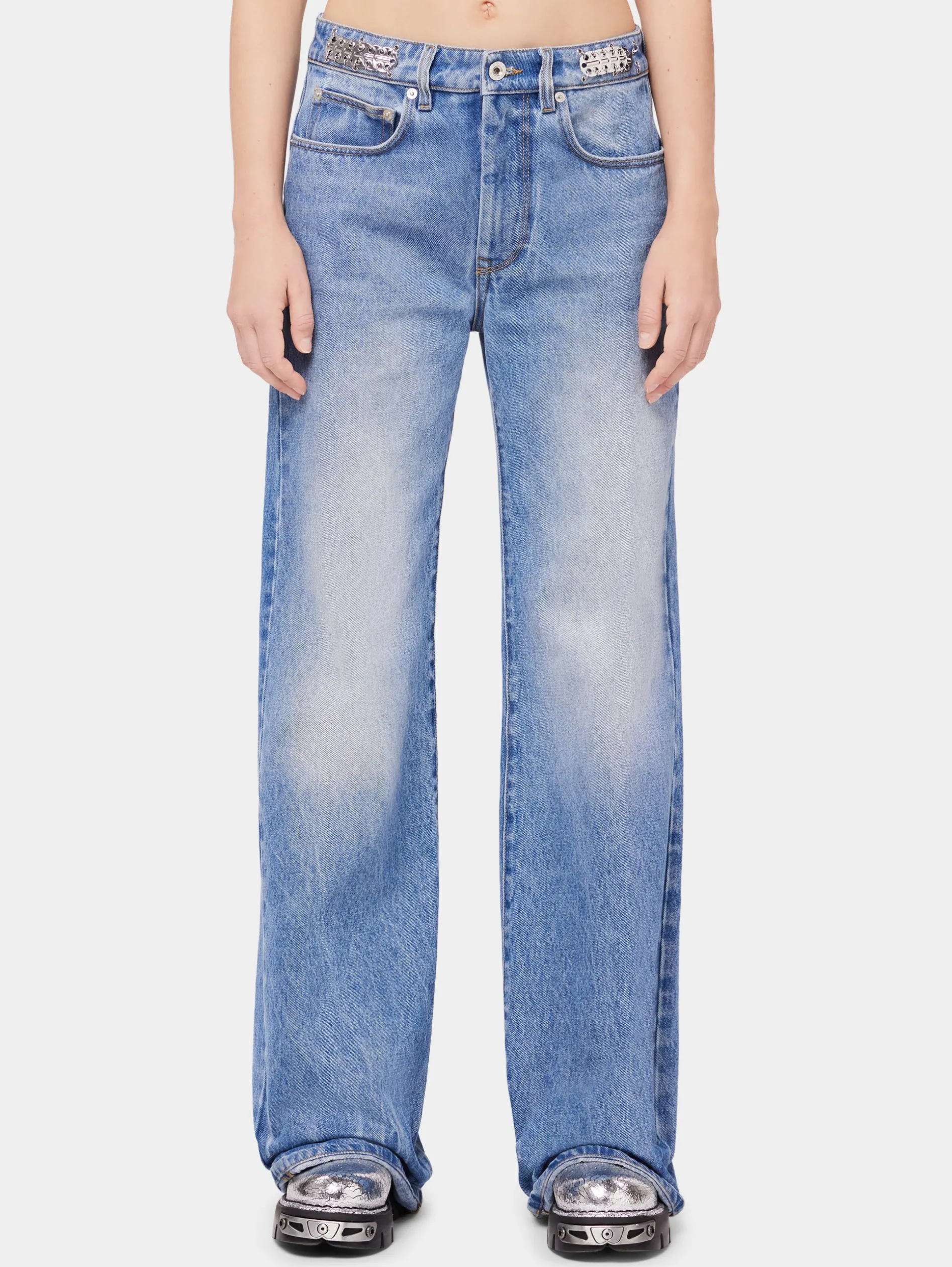 New Jeans bleu signature avec pastilles 1969 Denim | Pantalons