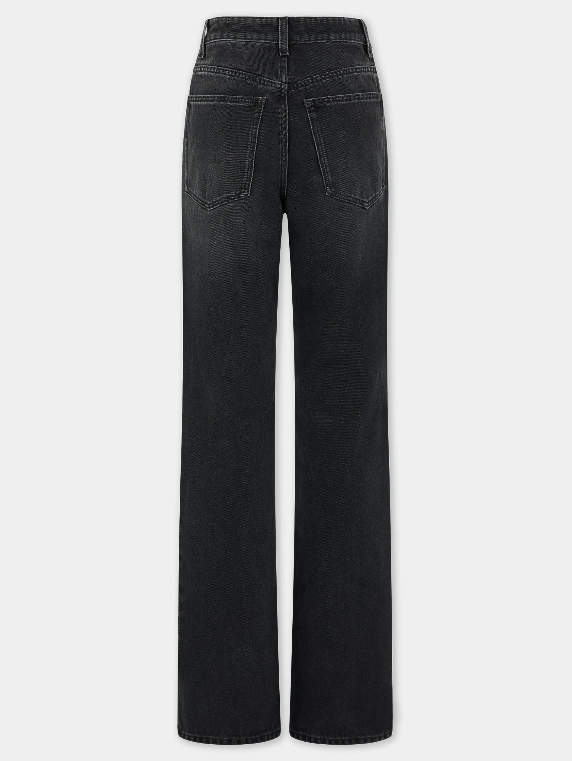 Hot Jeans noir signature avec pastilles 1969 Denim | Pantalons