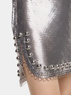 Outlet JUPE COURTE EN MESH Jupes
