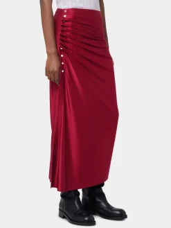 Cheap JUPE LONGUE DRAPEE EN JERSEY Sélection De Soirée | Jupes