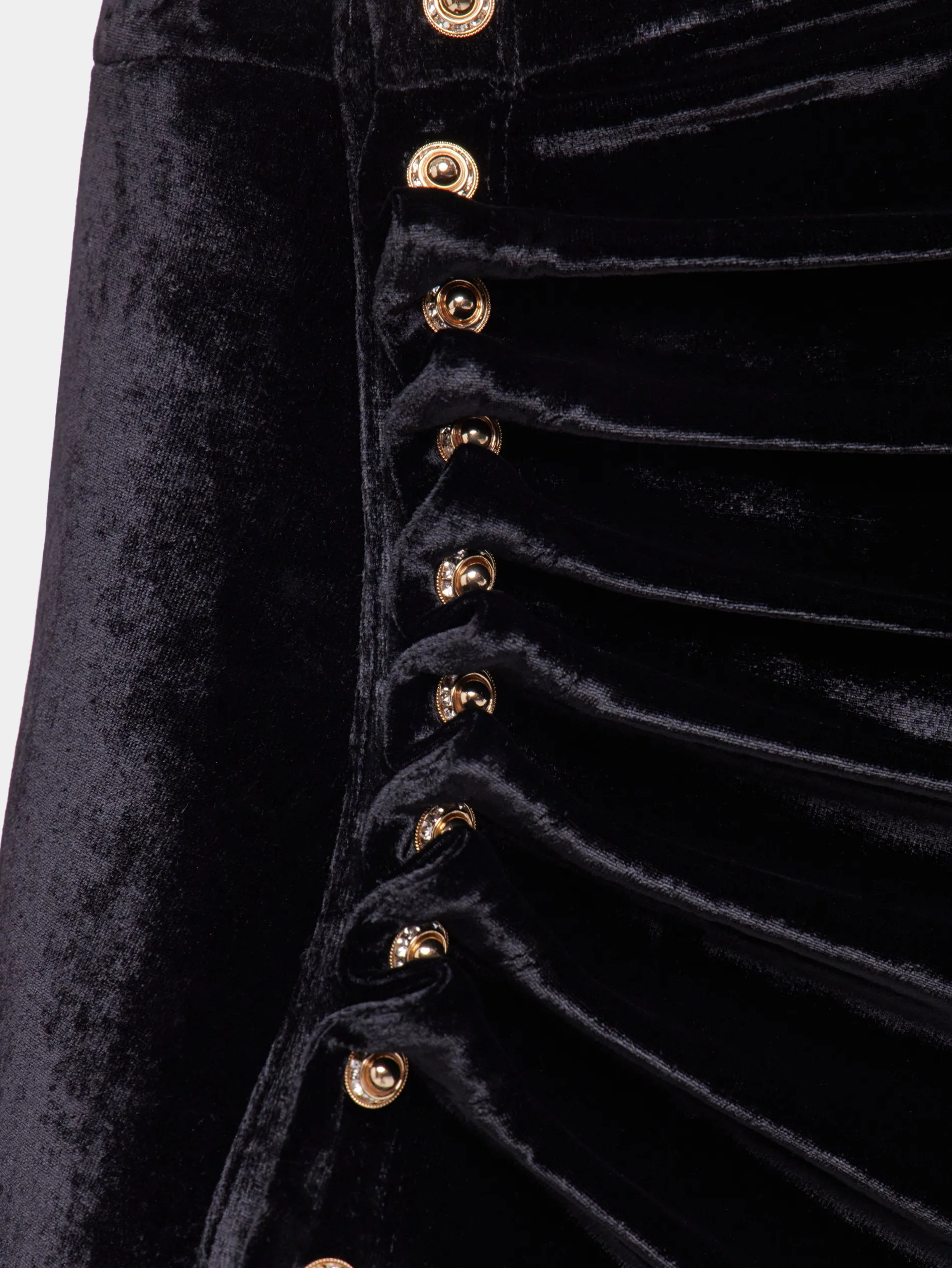 Cheap JUPE LONGUE DRAPEE EN VELOURS Sélection De Soirée | Jupes