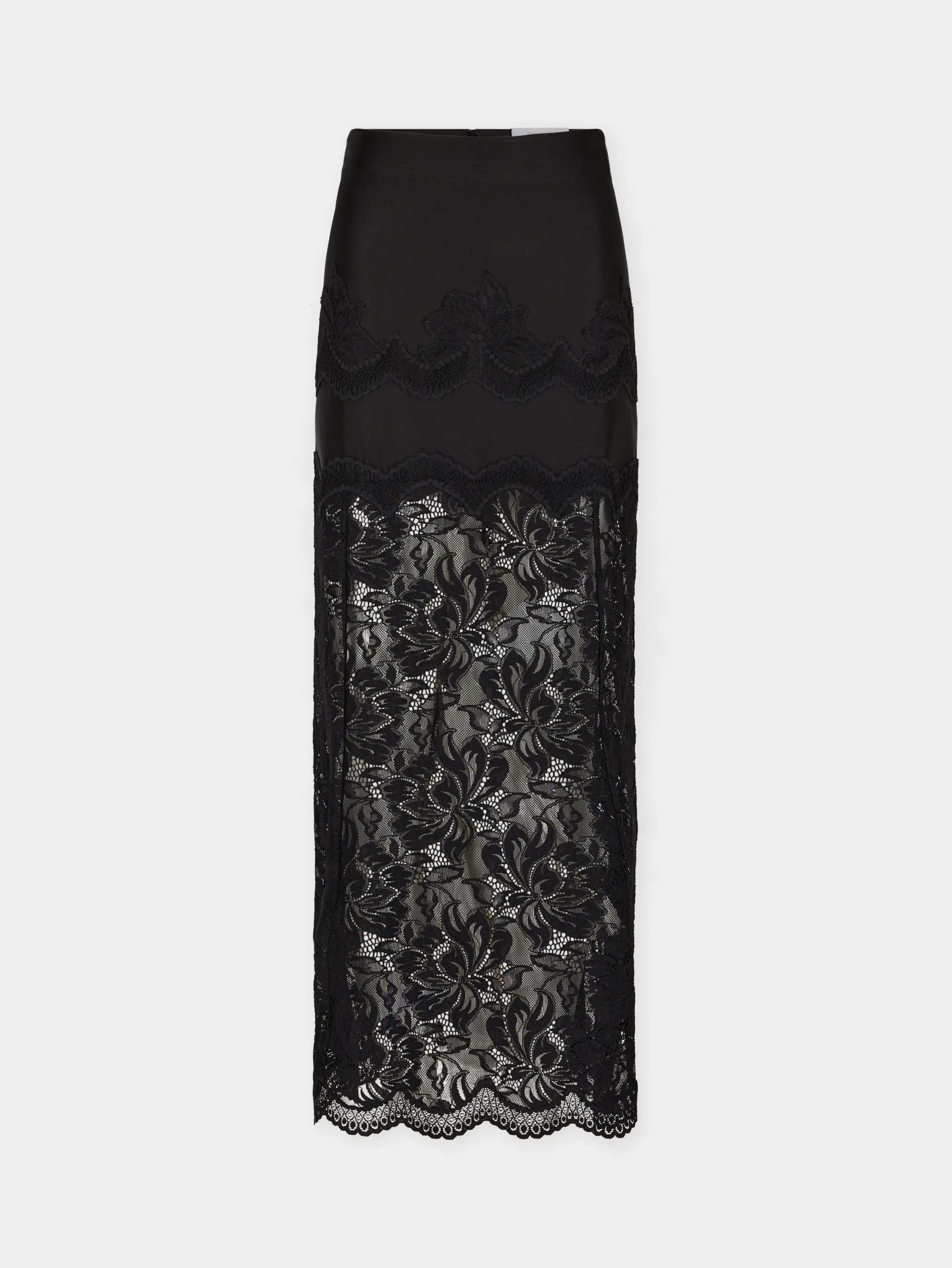 Sale JUPE LONGUE NOIRE EN DENTELLE Sélection De Soirée | Jupes