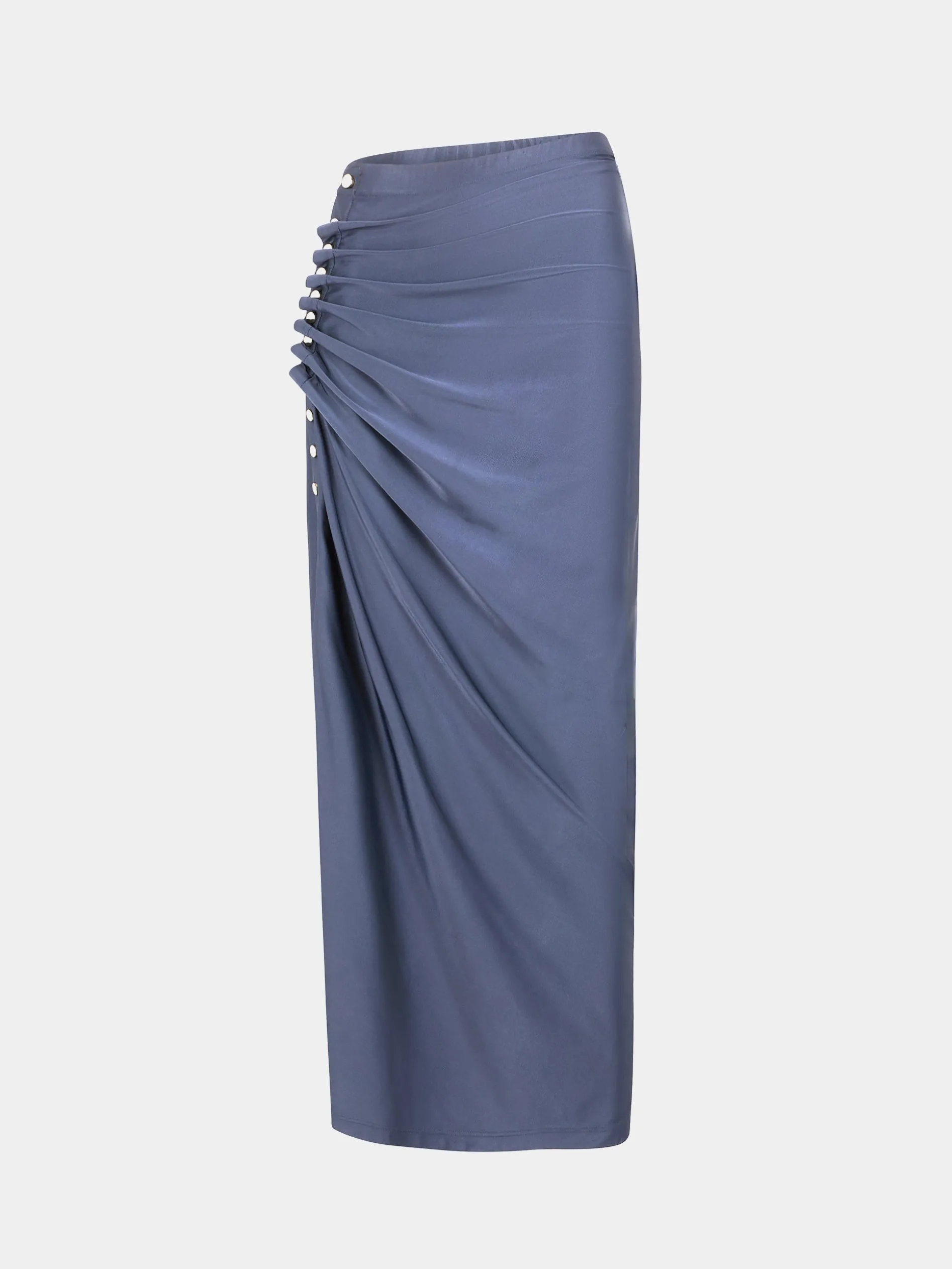 Cheap JUPE MIDI DRAPéE PRESSION EN JERSEY Jupes