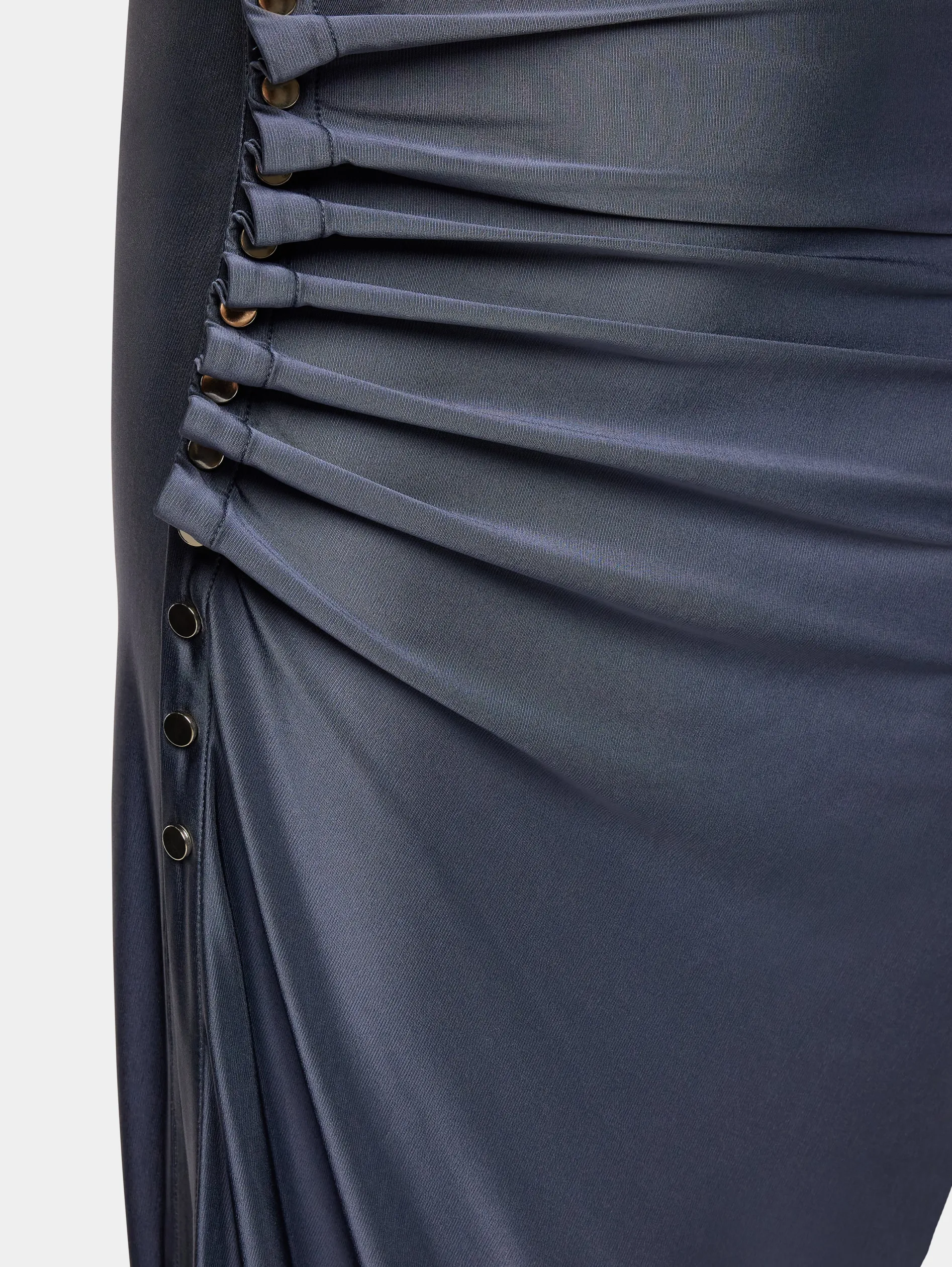 Cheap JUPE MIDI DRAPéE PRESSION EN JERSEY Jupes
