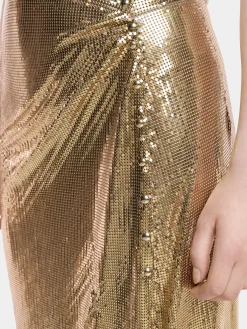 Best JUPE MIDI DRAPEE EN MESH Jupes