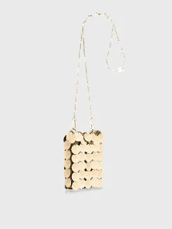 Shop Mini sac pastilles sparkle doré Sacs De Soirée