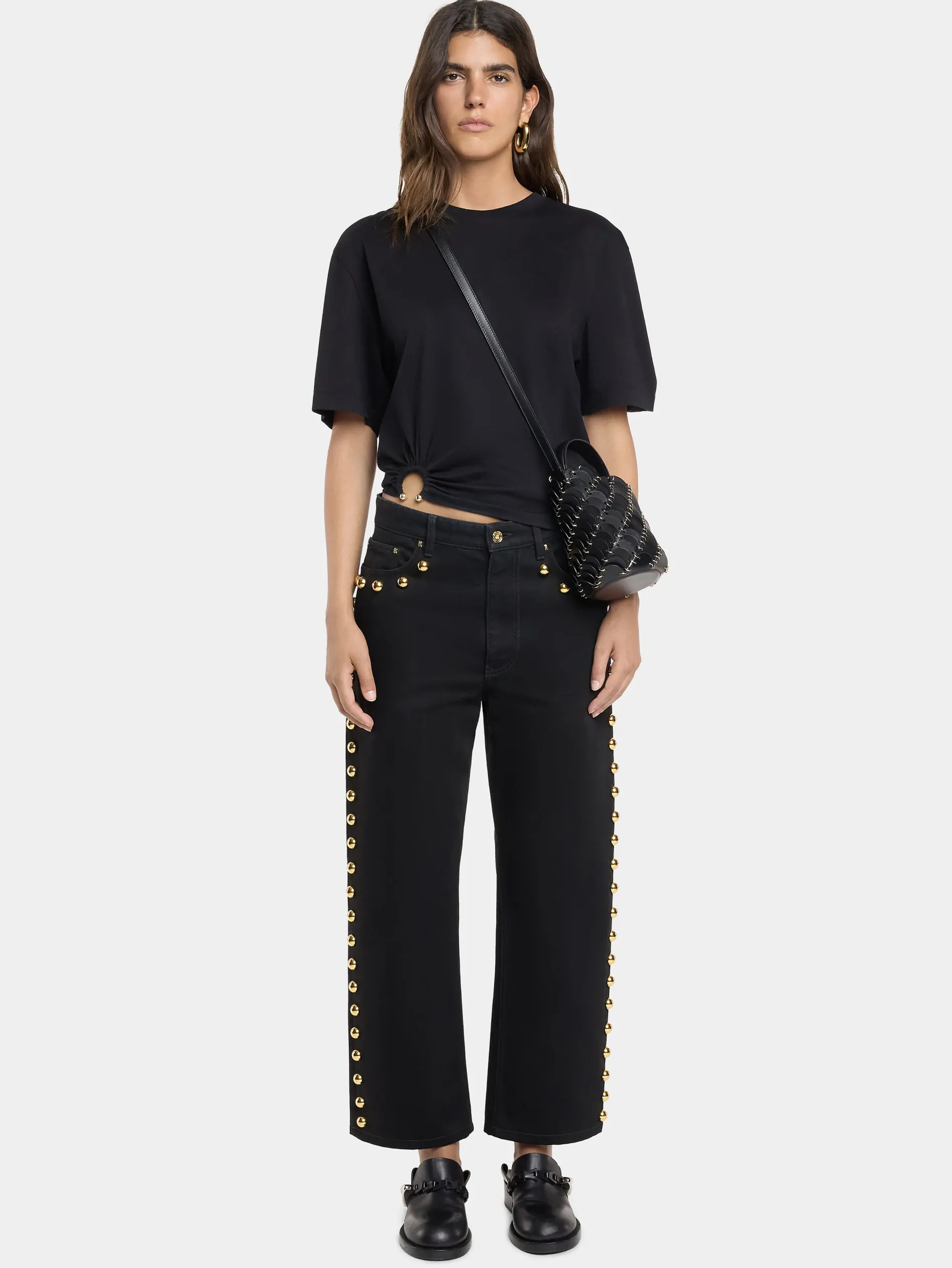 Shop OVERSIZE T-SHIRT à piercing Hauts