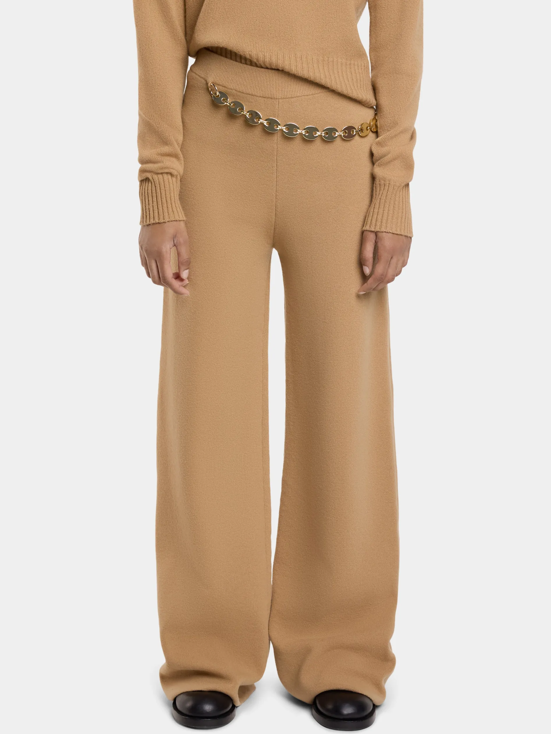 Cheap PANTALON EN LAINE ET CACHEMIRE Pantalons | Maille