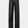 Cheap PANTALON EVASE EN SIMILI CUIR Sélection De Soirée | Pantalons