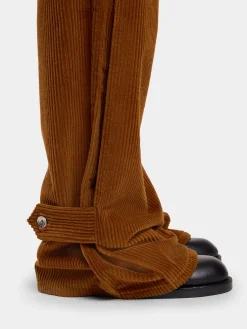 Sale PANTALON LARGE EN VELOURS côtelé Pantalons