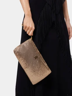Cheap POCHETTE DOREE EN MESH Sélection De Soirée