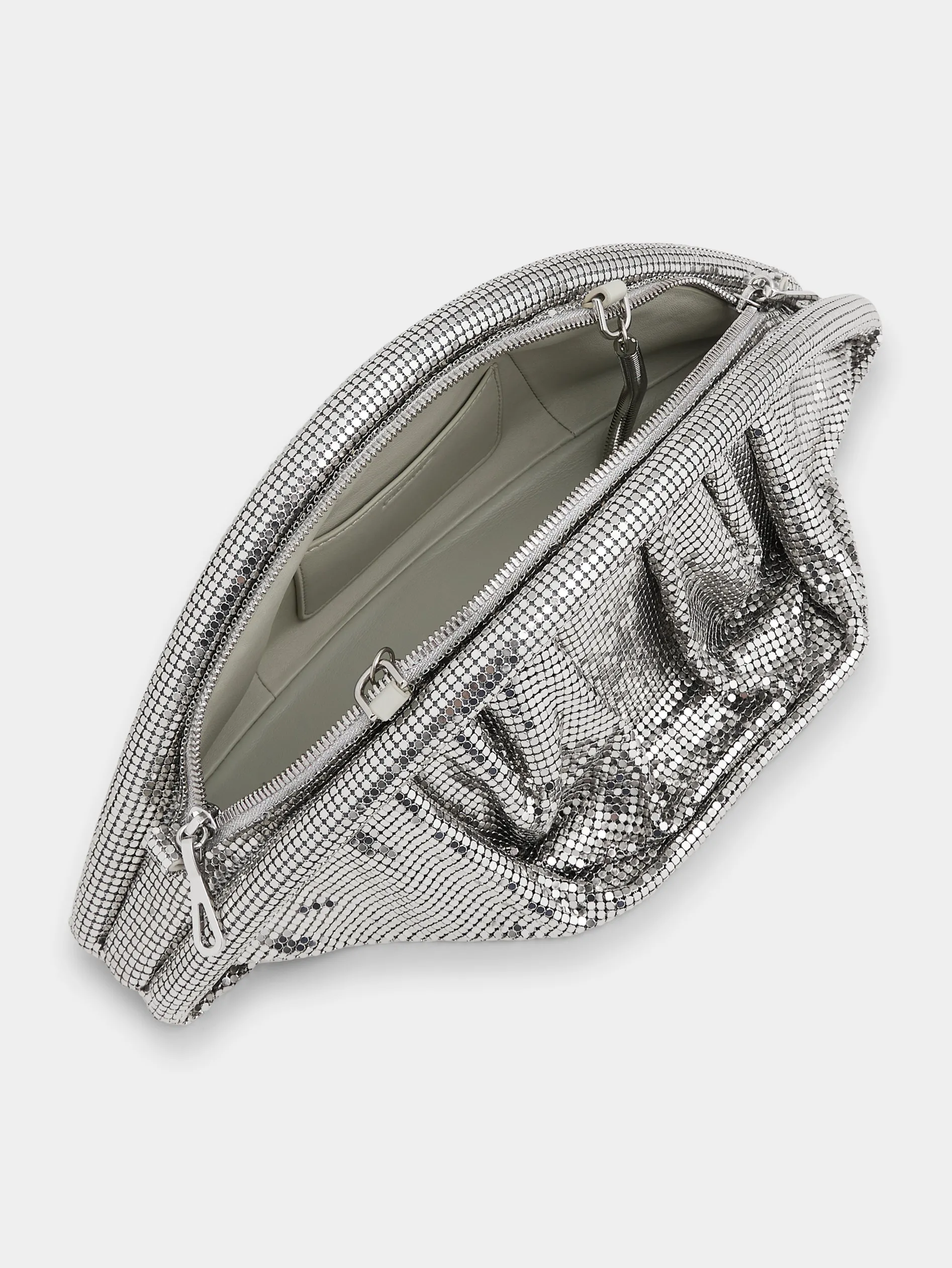Sale POCHETTE DU SOIR ARGENT EN MESH Sélection De Soirée