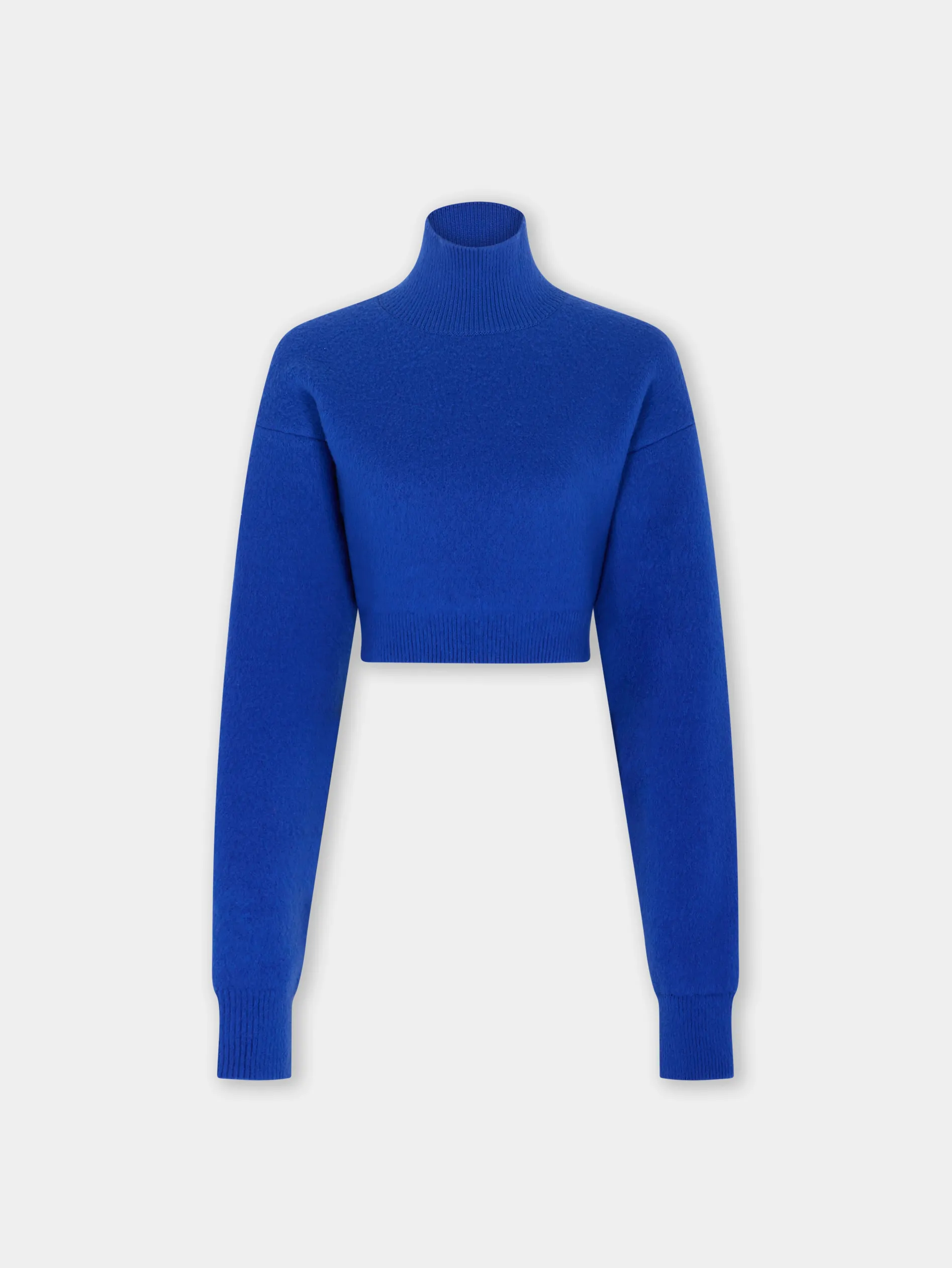 Best Sale PULL CROP EN LAINE FEUTRéE Maille
