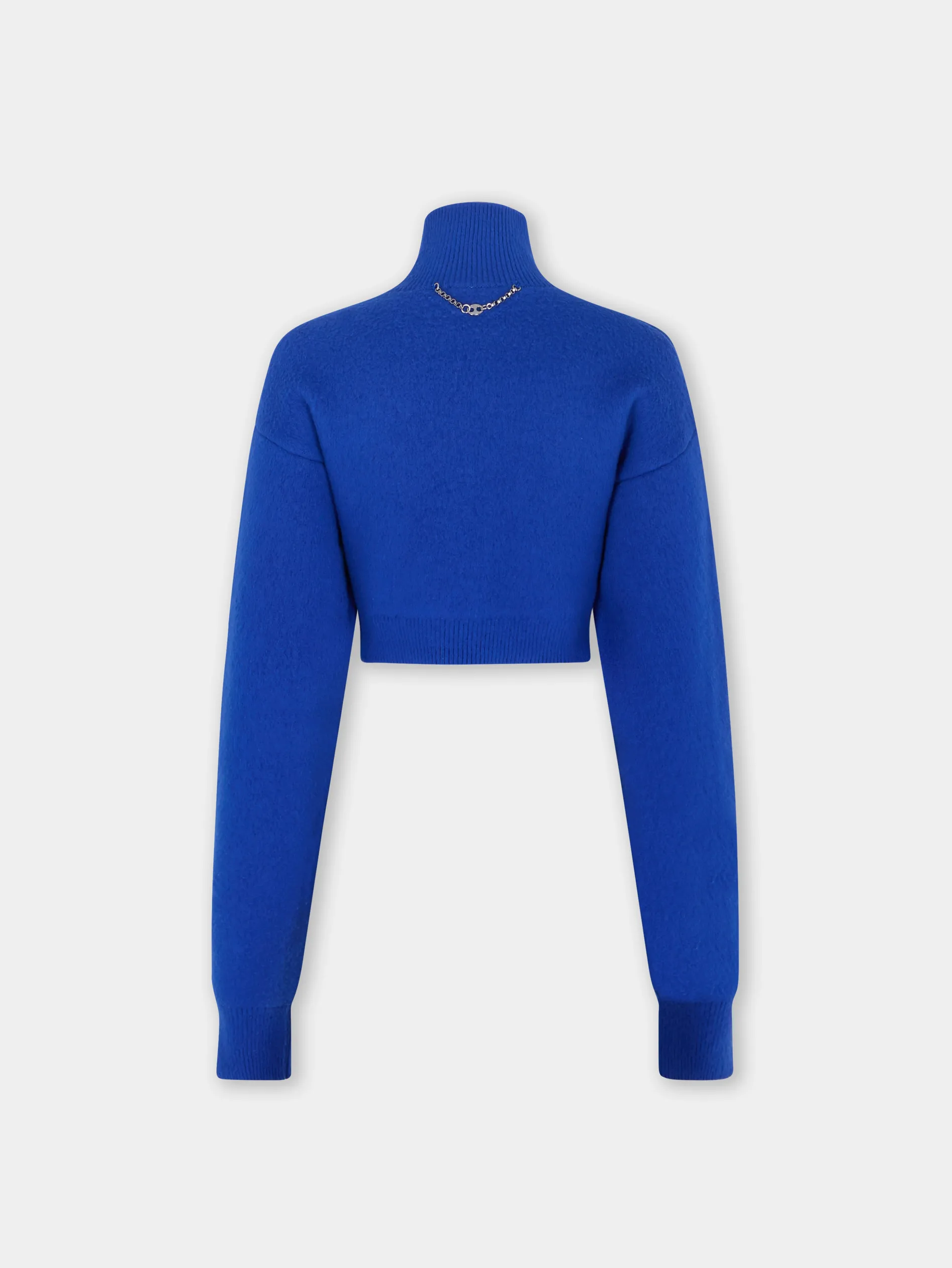 Best Sale PULL CROP EN LAINE FEUTRéE Maille