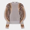 Sale PULL MANCHES LONGUES EN JACQUARD LUREX Hauts | Maille