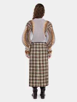Sale PULL MANCHES LONGUES EN JACQUARD LUREX Hauts | Maille