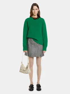 Fashion PULL OVERSIZE EN LAINE FEUTRéE Maille | Hauts