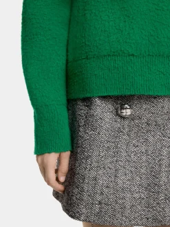 Fashion PULL OVERSIZE EN LAINE FEUTRéE Maille | Hauts