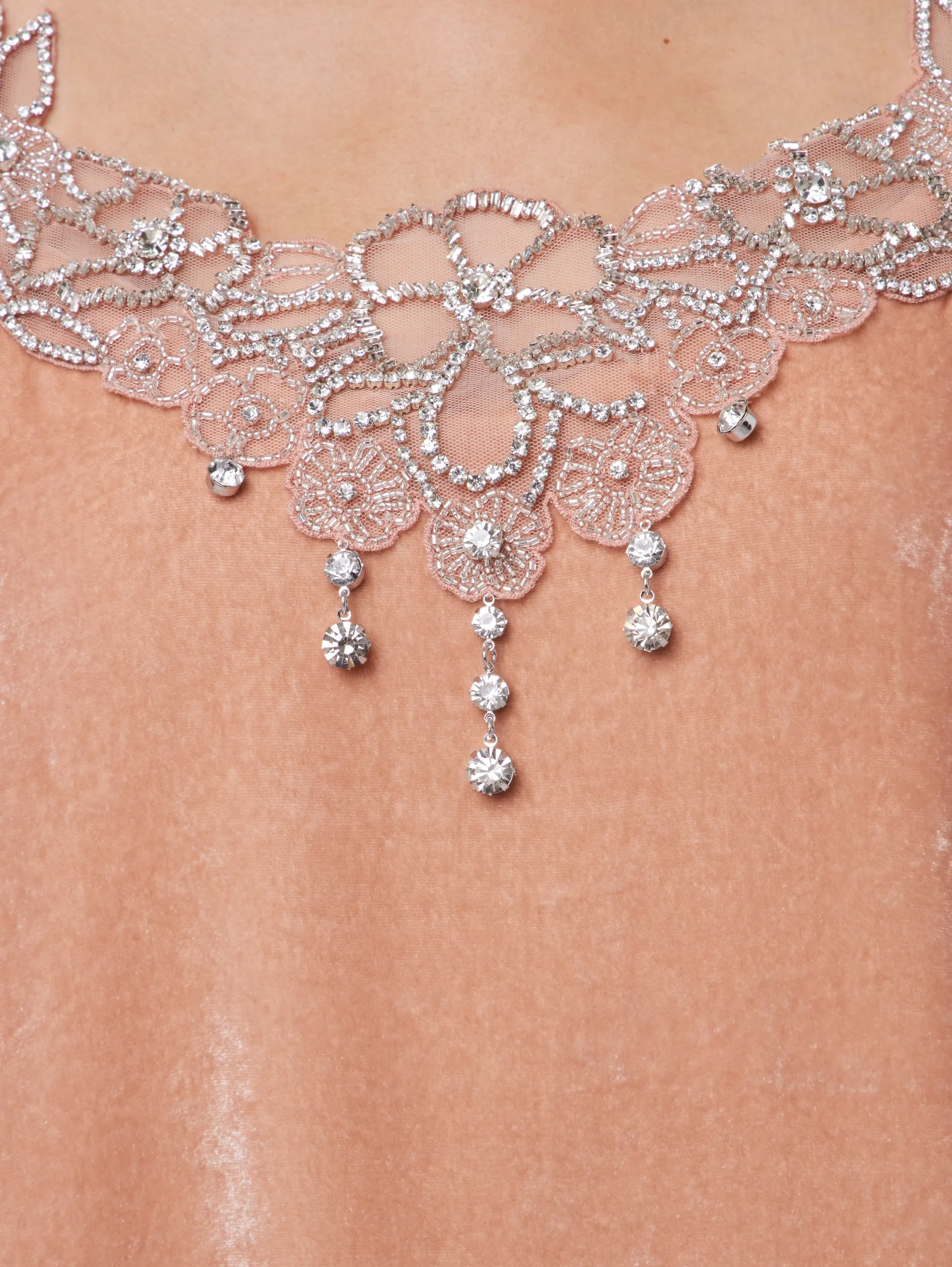 Fashion ROBE COURTE PÊCHE EN VELOURS Sélection De Soirée | Robes