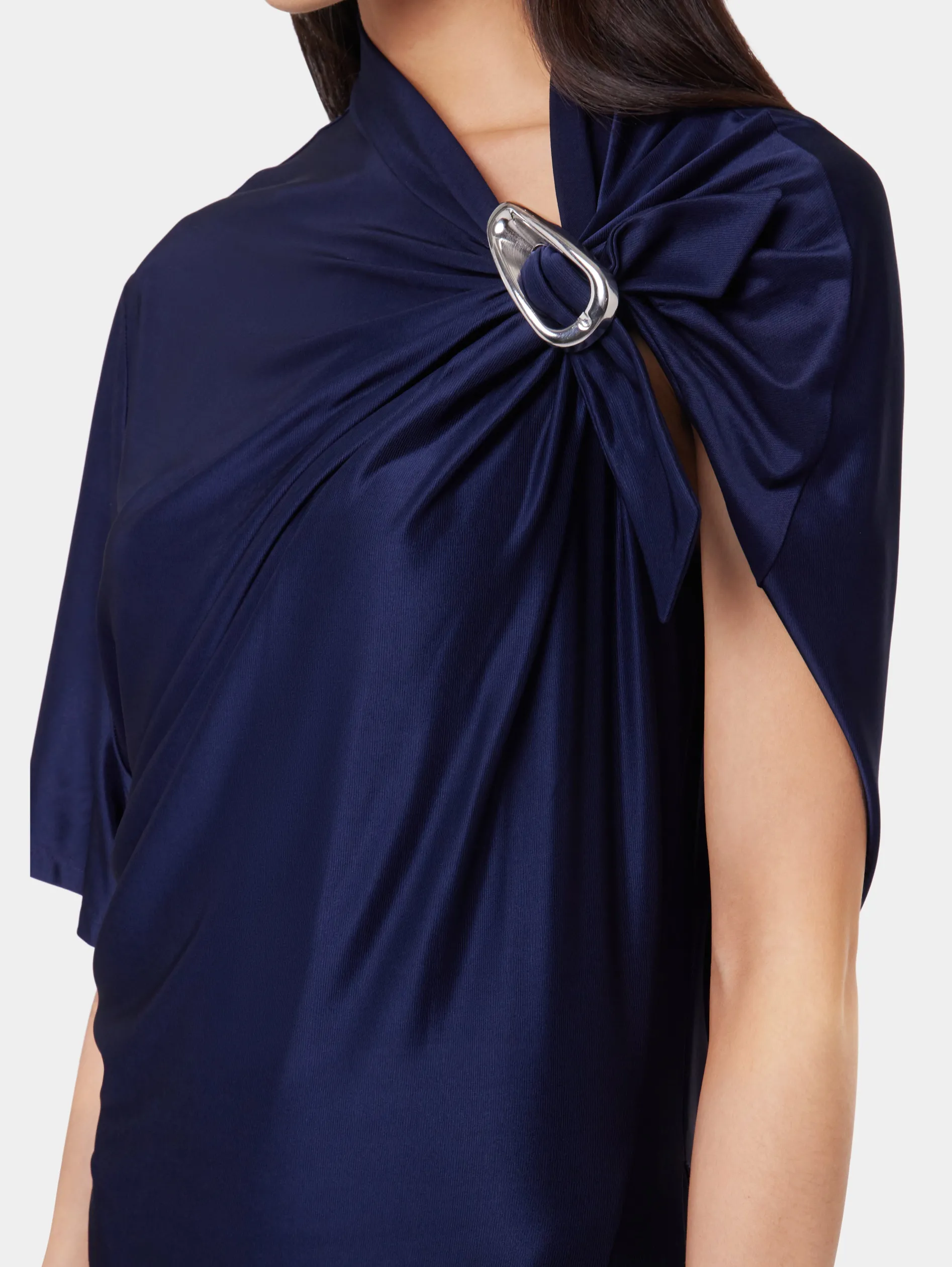 Store ROBE LONGUE ASYMETRIQUE EN JERSEY Sélection De Soirée | Robes