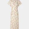 Cheap ROBE LONGUE DRAPéE PRESSION EN JERSEY Robes